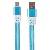 USB кабель "LP" Type-C Тянучка 0.75-1.2м. (голубой/блистер)