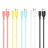 USB кабель BOROFONE BX40 Multicolor Superior MicroUSB, 1м, PVC, 2.4A, упаковка 30 шт. (5 цветов)