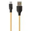 USB Дата-кабель "Realme" USB to Micro USB 1,0 м. (оранжевый/коробка)