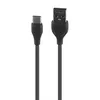 USB кабель REMAX RC-160a Lesu Pro Type-C, 1м, TPE (черный)