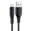 USB кабель BOROFONE BX48 MicroUSB, 1м, 2.4A, PVC (черный)