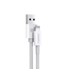 USB кабель Earldom EC-098I Lightning 8-pin, 2.4A, 1м, TPE (белый)