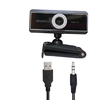 Web-камера "FULL HD" XHC-11 USB + 3,5 мм. Plug and Play (черная/коробка)
