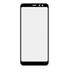 Стекло + OCA плёнка для переклейки Samsung A530F Galaxy A8 (2018) (черный)