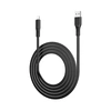 USB кабель BOROFONE BX23 Wide Power Lightning 8-pin, 1м, 2.4A, PVC (черный)