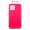 Силиконовый чехол для iPhone 13 Pro Max "Silicone Case" (ярко-розовый, блистер) 47