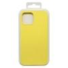 Силиконовый чехол для iPhone 13 Mini "Silicone Case" (светло-желтый, блистер) 55