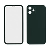 Защита 360° стекло + чехол для iPhone 12 mini (зеленый)
