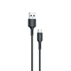 USB кабель WK YouPin WDC-136a Type-C, 3A, 1м, TPE (черный)