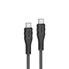 USB-C кабель HOCO X67 Nano Type-C, 3А, PD 60W, 1м, силикон (черный)
