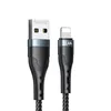 USB кабель REMAX RC-006 Sailing Lightning 8-pin, 2.4А, 1м, нейлон (черный)