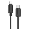 USB-C кабель HOCO X73 Lightning 8-pin, 3А, PD27W, 1м, PVC (черный)