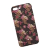 Защитная крышка для iPhone 8 Plus/7 Plus "KUtiS" Skull BK-5 Черепа и цветы (черная с красным)