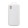 Силиконовый чехол для iPhone Xr "Silicone Case" (белый, блистер) 9
