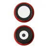 Стекло камеры + рамка для iPhone 12/12 mini (комплект 2 шт.) красный