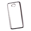 Силиконовый чехол "LP" для Nokia Lumia 650 TPU (прозрачный с черной хром рамкой)
