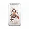 Защитная крышка для iPhone 4/4S "Знак зодиака Скорпион" со стразами (белая/коробка)