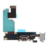 Шлейф/FLC iPhone 6 Plus разъём зарядки,разъём гарнитуры,микрофон,антенна (серый)