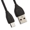 USB кабель REMAX RC-050m Lesu MicroUSB, 1м, TPE (черный)