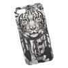 Защитная крышка для iPhone SE 2/8/7 "KUtiS" Animals OK-4 Тигр (белая)