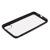 Защитная крышка "LP" для iPhone X/Xs "Glass Case" с черной рамкой (прозрачный стекло/коробка)