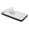 Защитная крышка "LP" для iPhone SE 2/8/7 "Glass Case" с кольцом (белое стекло/коробка)