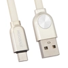 USB кабель JOYROOM DAWN Series S-M339 USB Type-C 1м плоский метал. разъемы (золотой)