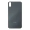 Задняя крышка для iPhone XS Max (черная)