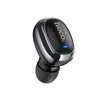 Bluetooth моногарнитура HOCO E54 Mia Mini BT5.0, внутриканальная (черный)