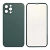 Защита 360° стекло + чехол для iPhone 12 Pro Max (зеленый)