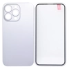 Защита 360° стекло + чехол для iPhone 13 Pro (серебро)