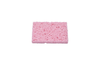 Губка для очистки жал паяльников 80x52x10 mm розовая