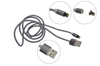 Шнур USB 2.0 AM > iPhone 5/5S/6/6+/6S/6S+/7/7+ 1.0м 6-703MG (магнитный штекер)
