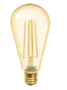 655301 Лампа светодиодная General Loft ST64S-E27-8W-2700K, 2K 64x140 филамент (нитевидная) золотая