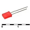 Светодиод 2x5x7 red 20mcd 1.9-2,1v, R14-11