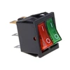 Выключатель SC797-6 ON-OFF 15A, 250V GREEN/RED, SW8-7