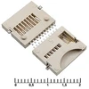 Держатель micro-SD SMD 10pin switch P, K72-17