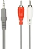 Кабель Jack 3.5mm (M) - 2xRCA (M), 5 метров, SmartBuy (KA315), K218-2