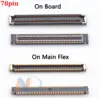 Коннектор FPC для Samsung A40, A30S, A51 (A405F, A307, A515) (78 Pin) (board)