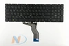 Клавиатура для HP 15-ab, 17-g черная с зелёной подсветкой P/N: 809031-251, V150646CS1