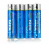Батарейка AAA 4 штуки (LR03) мизинчиковая, щелочная (алкалиновая), 1.5В, Mirex (Цена за 1 шт.)