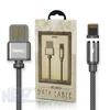 Дата-кабель REMAX RC-095i для iPhone Lightning 8 pin (черный) 1m магнитный