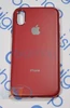Чехол кейс iPhone X/Xs Apple Design (красный)