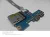 Плата CARD Reader + USB для ноутбука Packard Bell LM82 (Б/У)