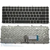 Клавиатура для HP Envy 4-1000, 6-1000 черная c серой рамкой P/N: 698679-001, 698679-251, V135002BS2