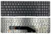 Клавиатура для Asus K50, K60, K70 черная без рамки  P/N: 04GNV91KRU00-1, 04GNV91KRU00-2, 04GNVK5KRU01-2