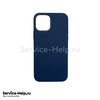 Чехол Silicone Case для iPhone 12 PRO MAX (с анимацией) (синий кобальт) №3 ORIG Завод