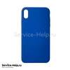 Чехол Silicone Case для iPhone XS MAX (сине-голубой) №3 COPY AAA+