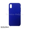 Чехол Silicone Case для iPhone X / XS (ультра синий) №40 COPY AAA+