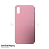 Чехол Silicone Case для iPhone X / XS (розовый) №6 COPY AAA+